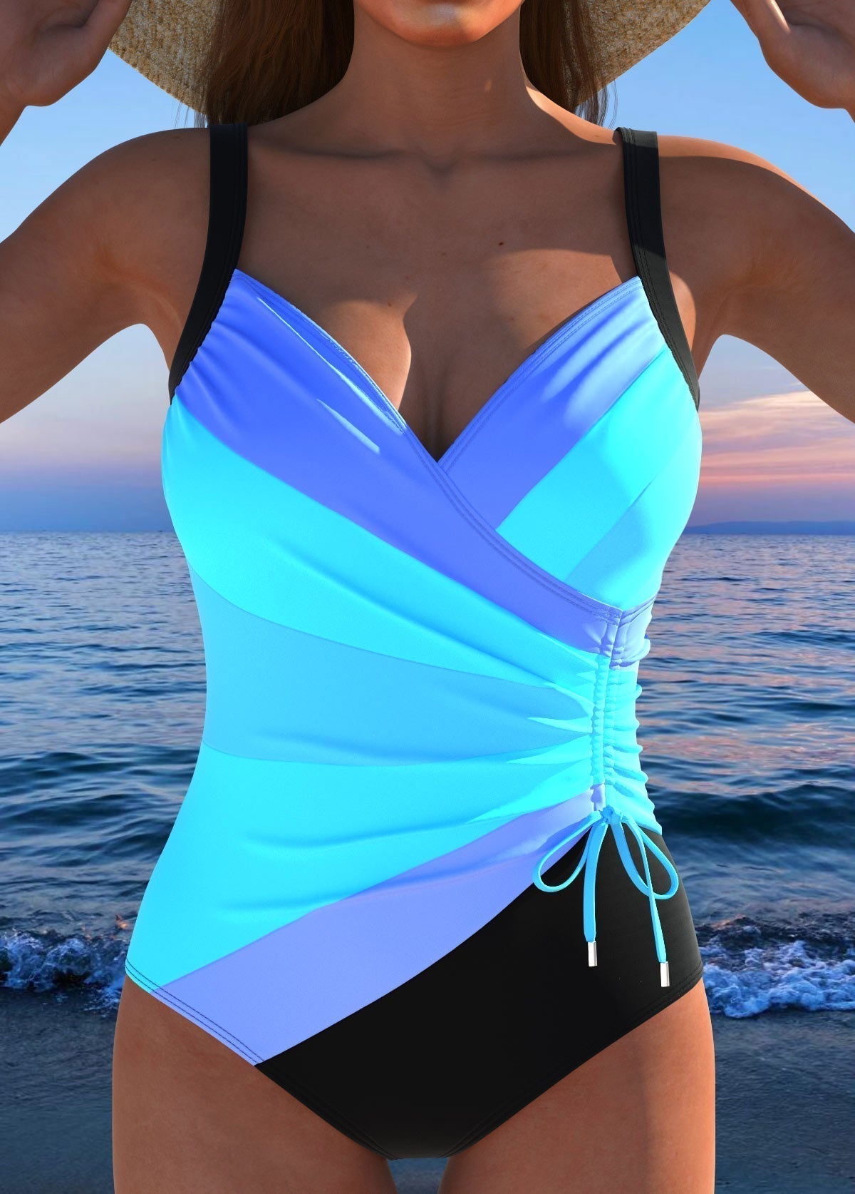 Mayte™ | Shaping Cross-Over Swimsuit