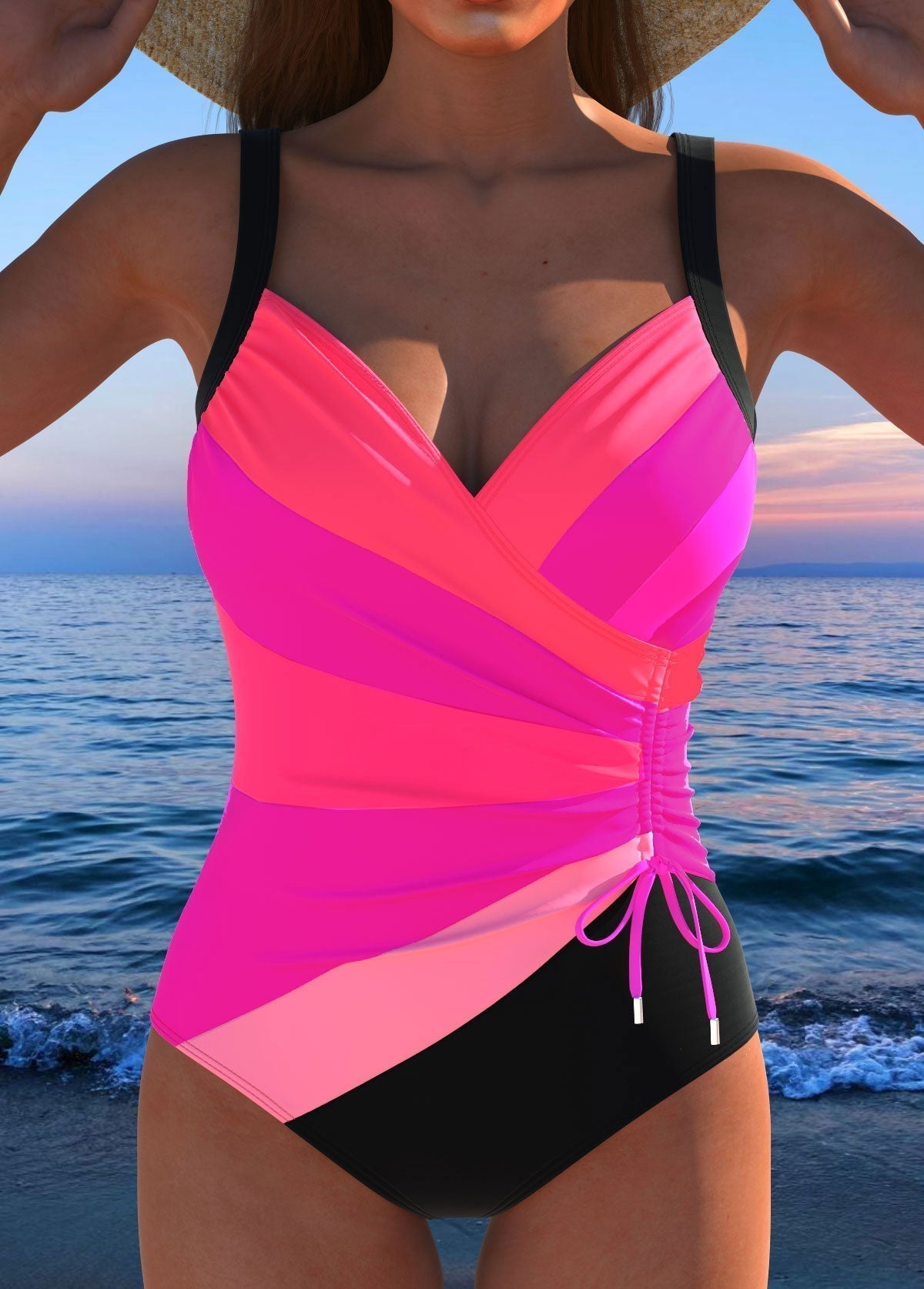 Mayte™ | Shaping Cross-Over Swimsuit